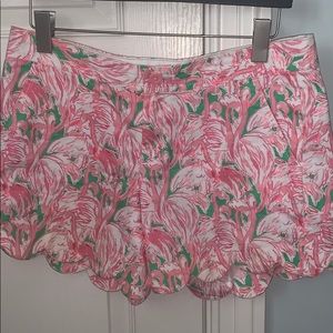 Lilly Pulitzer Flamingo Buttercup Shorts